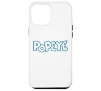 Carcasa para iPhone 12 Pro MAX Popeye The Sailor Man - Cómic Retro con Logotipo de Texto Moderno