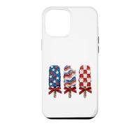 Carcasa para iPhone 12 Pro MAX Popsicle Patriotic Stars Stripes USA