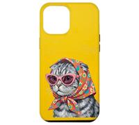 Carcasa para iPhone 12 Pro MAX Portada de Revista Scottish Fold Fashion Cats Lover