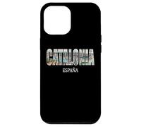 Carcasa para iPhone 12 Pro MAX Prefectura de Cataluña España Ciudad Establecido Diseño Vintage