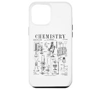 Carcasa para iPhone 12 Pro MAX Profesor de Química Estudiante Laboratorio de Ciencias Vintage