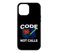 Carcasa para iPhone 12 Pro MAX Programmer Code Not Calls Introvert Developer