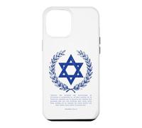 Carcasa para iPhone 12 Pro MAX Psalms 122:6-9 Star of David Israel Bible Verse Greek