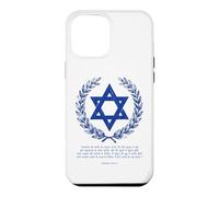 Carcasa para iPhone 12 Pro MAX Psalms 122:6-9 Star of David Israel Bible Verse Hindi