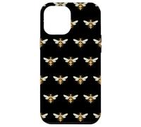 Carcasa para iPhone 12 Pro MAX Queen Bee Crown Mujeres Hombres Niñas Apicultor Entomología Insecto