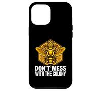 Carcasa para iPhone 12 Pro MAX Queen Bee Don't Mess with The Colony Beekeeper