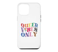 Carcasa para iPhone 12 Pro MAX Queer Vibes Only Gay Pride Month LGBTQ Rainbow Pride Lesbian