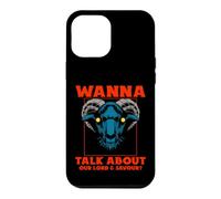 Carcasa para iPhone 12 Pro MAX ¿Quieres Hablar de Nuestro Señor? Satanic Goat Baphomet