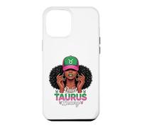 Carcasa para iPhone 12 Pro MAX Quiet Luxury Taurus Afro Women Pink Green Cap Black Girl