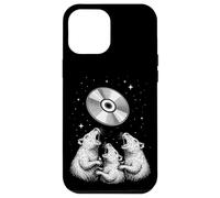 Carcasa para iPhone 12 Pro MAX Rats Howling At CD Moon
