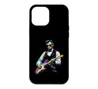 Carcasa para iPhone 12 Pro MAX Rave President Abe Lincoln Tocando Guitarra gráfica EDM Art