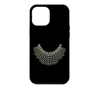 Carcasa para iPhone 12 Pro MAX RBG Ruth Bader Ginsburg Dissent Collar patrón