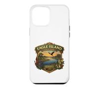 Carcasa para iPhone 12 Pro MAX Recuerdo gráfico de Eagle Island State Park Idaho