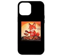 Carcasa para iPhone 12 Pro MAX Red Fox Cooking Grill BBQ Funny Gift Red Fox