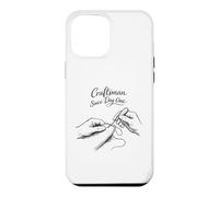 Carcasa para iPhone 12 Pro MAX Regalo para Artesano del Cuero Craftsman Since Day One