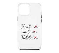 Carcasa para iPhone 12 Pro MAX Regalo tipográfico manuscrito con corazón de Pista y Campo