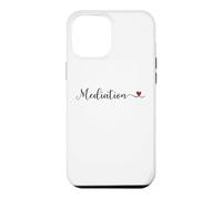 Carcasa para iPhone 12 Pro MAX Regalo tipográfico manuscrito Lindo mediación