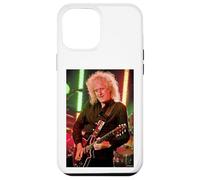 Carcasa para iPhone 12 Pro MAX Reina & Adam Lambert Brian May Guitarrista por Dick Barnatt