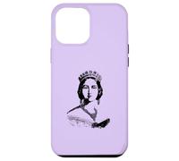 Carcasa para iPhone 12 Pro MAX Reina Victoria Joven Vintage Monografía
