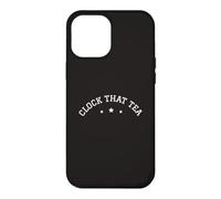 Carcasa para iPhone 12 Pro MAX Reloj Que Té Meme Adolescente Mentiras Tween Chismes Gen Z Argot Verdad