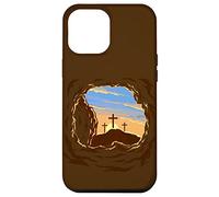Carcasa para iPhone 12 Pro MAX Resurrection Sunday Cross of Jesus Christ Empty Tomb Faith