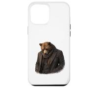 Carcasa para iPhone 12 Pro MAX Retrato de Fuerza silenciosa Oso