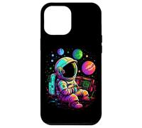 Carcasa para iPhone 12 Pro MAX Retro Arcade Planetas Universo Gaming Astronauta