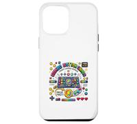 Carcasa para iPhone 12 Pro MAX Retro Combo Botón Smash Arcade Gamer Diseño