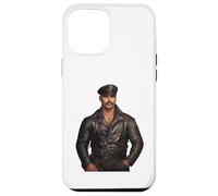 Carcasa para iPhone 12 Pro MAX Retro Gay Leather Daddy Bear - Cuero Dom Biker Man