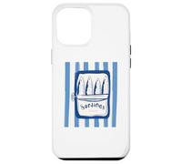 Carcasa para iPhone 12 Pro MAX Retro Graphic Sardines Tinned Fish for Men and Women