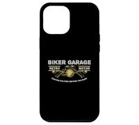 Carcasa para iPhone 12 Pro MAX Retro Motor Biker Garage Kustom Kulture Antes de Nacer