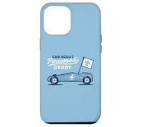 Carcasa para iPhone 12 Pro MAX Retro Pinewood Derby Cub Scouts Racer Race Car Logo