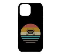 Carcasa para iPhone 12 Pro MAX Retro Vintage Sunset 4x4 Coche Off Road Wave