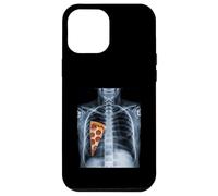 Carcasa para iPhone 12 Pro MAX Rib Cage X-Ray Pizza Slice Funny Food Humor Anatomía