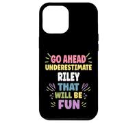 Carcasa para iPhone 12 Pro MAX Riley Personalized Women's Gift Custom Riley