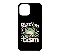 Carcasa para iPhone 12 Pro MAX Rizz Em' with The Tism Awesome Autism Aware Charming Teas