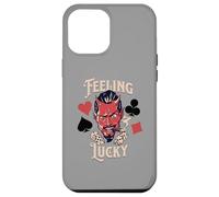 Carcasa para iPhone 12 Pro MAX Rockabilly Feeling Lucky Devil Dice 50 Retro Vintage Casino