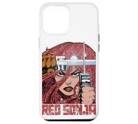 Carcasa para iPhone 12 Pro MAX Rojo Sonja Walter Simonson Comic Legends Pelirroja Arte Guerrero