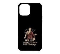 Carcasa para iPhone 12 Pro MAX Romana Historia SPQR Julio César Latino Meme Idea de Regalo