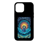 Carcasa para iPhone 12 Pro MAX Romántico Pareja Sol Luna Amor Celestial Unión Estrel