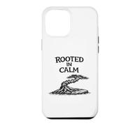 Carcasa para iPhone 12 Pro MAX Rooted in Calm Camisa Divertida de jardinería Zen