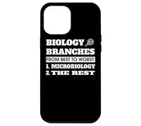Carcasa para iPhone 12 Pro MAX Ropa Divertida de microbiología: el Mejor diseño de microbiólogos
