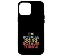 Carcasa para iPhone 12 Pro MAX Rosalee Name Rosalee Personalized Name First Given