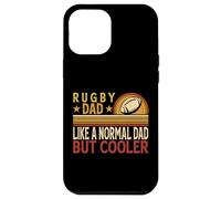 Carcasa para iPhone 12 Pro MAX Rugby Dad Like A Normal Dad But Cooler - Funny Father's Day