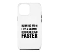Carcasa para iPhone 12 Pro MAX Running Mom Funny Womens Fitness Saying Jogging