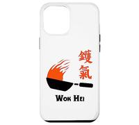 Carcasa para iPhone 12 Pro MAX Sabores de Wok Hei Funny Chinese Wok Cocinar Arroz Frito
