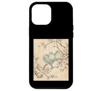 Carcasa para iPhone 12 Pro MAX Sakura Birds Harmony Arte de Tinta Japonesa
