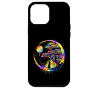 Carcasa para iPhone 12 Pro MAX Samurai Silueta Árbol Luna Arte Japonés Ilustración