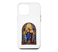 Carcasa para iPhone 12 Pro MAX San Pablo Apóstol Catedral gótica Mosaico Sagrado Icono Arte
