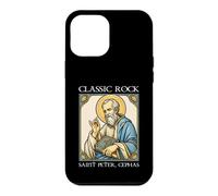 Carcasa para iPhone 12 Pro MAX San Pedro Rock Clásico Vibra Católica Petros sobre Esta Roca